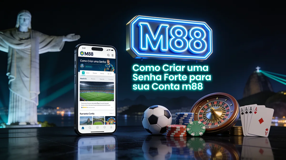 m88 no Brasil — Como Criar uma Senha Forte para sua Conta m88